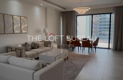 Apartment - 1 - 1 for rent in Lusail Marina Heights - Marina District - Lusail