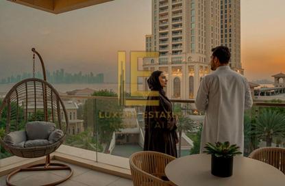 Apartment - 1 Bedroom - 2 Bathrooms for sale in Porto Arabia - The Pearl Island - Doha Apartment - 1 Bedroom - 2 Bathrooms for sale in Porto Arabia - The Pearl Island - Doha