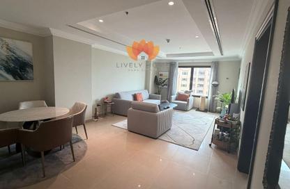 Apartment - 1 Bedroom - 2 Bathrooms for rent in West Porto Drive - Porto Arabia - The Pearl Island - Doha