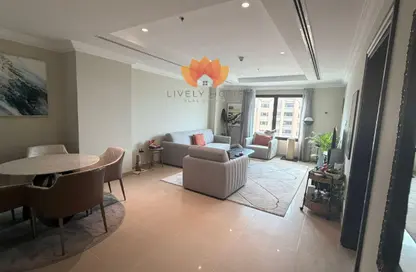 Apartment - 1 Bedroom - 2 Bathrooms for rent in West Porto Drive - Porto Arabia - The Pearl Island - Doha