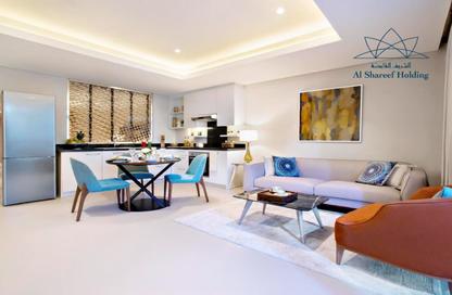 Apartment - 1 Bedroom - 1 Bathroom for rent in Abraj Bay - Abraj Quartiers - The Pearl Island - Doha