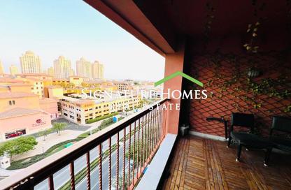 Apartment - Studio - 1 for rent in West Porto Drive - Porto Arabia - The Pearl Island - Doha