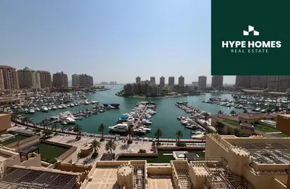 Apartment - Studio - 1 Bathroom for rent in East Porto Drive - Porto Arabia - The Pearl Island - Doha