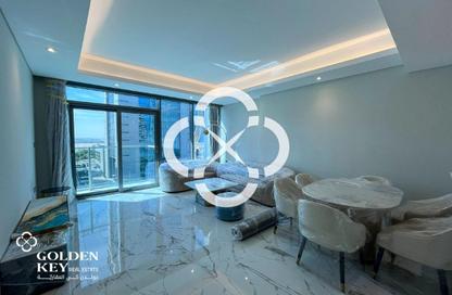 Apartment - 1 Bedroom - 2 Bathrooms for rent in Marina Tower 23 - Marina District - Lusail