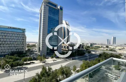 شقة - غرفة نوم - 2 حمامات للايجار في برج مارينا 23 - منطقة المارينا - الوسيل