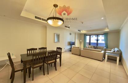 Apartment - 1 - 2 for rent in West Porto Drive - Porto Arabia - The Pearl Island - Doha