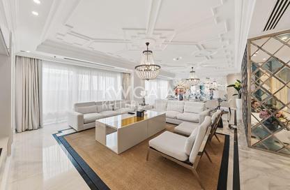 Penthouse - 4 Bedrooms - 5 Bathrooms for rent in West Bay Tower - West Bay - West Bay - Doha Penthouse - 4 Bedrooms - 5 Bathrooms for rent in West Bay Tower - West Bay - West Bay - Doha