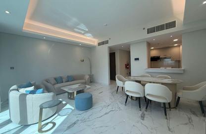 Apartment - 2 Bedrooms - 3 Bathrooms for rent in Lusail Residence - Marina District - Lusail