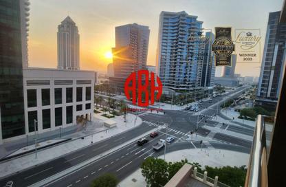 شقة - غرفة نوم - 2 حمامات للايجار في لوسيل ريسيدينس - منطقة المارينا - الوسيل