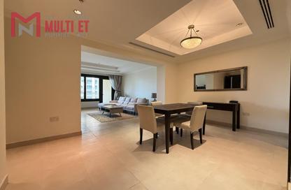 Apartment - 1 Bedroom - 2 Bathrooms for rent in West Porto Drive - Porto Arabia - The Pearl Island - Doha