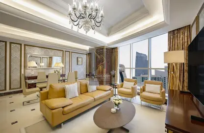 شقق فندقية - 2 غرف نوم - 3 حمامات للإيجار في برج وست باي - الخليج الجنوبي - الخليج الغربي - الدوحة