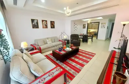 شقة - غرفة نوم - 2 حمامات للايجار في طريق بورتو الغربي - بورتو أرابيا - جزيرة اللؤلؤة - الدوحة