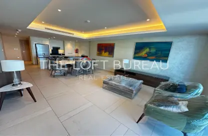 شقة - غرفة نوم - 2 حمامات للايجار في لوسيل ريسيدينس - منطقة المارينا - الوسيل