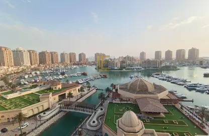 Apartment - 3 Bedrooms - 4 Bathrooms for rent in West Porto Drive - Porto Arabia - The Pearl Island - Doha