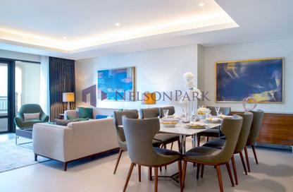 Apartment - 3 Bedrooms - 4 Bathrooms for rent in Abraj Bay - Abraj Quartiers - The Pearl Island - Doha Apartment - 3 Bedrooms - 4 Bathrooms for rent in Abraj Bay - Abraj Quartiers - The Pearl Island - Doha