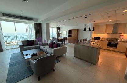 Duplex - 2 Bedrooms - 4 Bathrooms for rent in Viva West - Viva Bahriyah - The Pearl Island - Doha Duplex - 2 Bedrooms - 4 Bathrooms for rent in Viva West - Viva Bahriyah - The Pearl Island - Doha