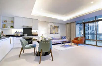 شقة - غرفة نوم - 1 حمام للايجار في ابراج باي - منطقة الأبراج - جزيرة اللؤلؤة - الدوحة