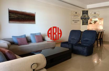 Apartment - 1 Bedroom - 2 Bathrooms for rent in East Porto Drive - Porto Arabia - The Pearl Island - Doha