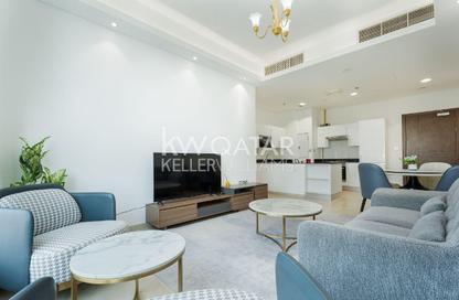 Apartment - 2 Bedrooms - 3 Bathrooms for rent in Lusail Residence - Marina District - Lusail