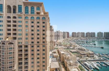 Apartment - 1 - 2 for rent in Tower 14 - Porto Arabia - The Pearl Island - Doha