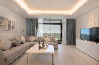 Apartment - 2 Bedrooms - 3 Bathrooms for rent in Lusail Residence - Marina District - Lusail