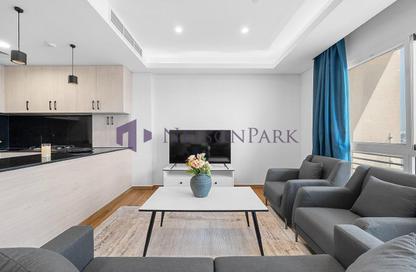 Apartment - 1 Bedroom - 2 Bathrooms for rent in Rivan Building - Al Erkyah City - Lusail Apartment - 1 Bedroom - 2 Bathrooms for rent in Rivan Building - Al Erkyah City - Lusail