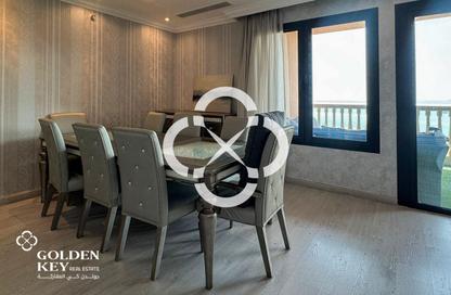 Apartment - 3 Bedrooms - 3 Bathrooms for rent in East Porto Drive - Porto Arabia - The Pearl Island - Doha