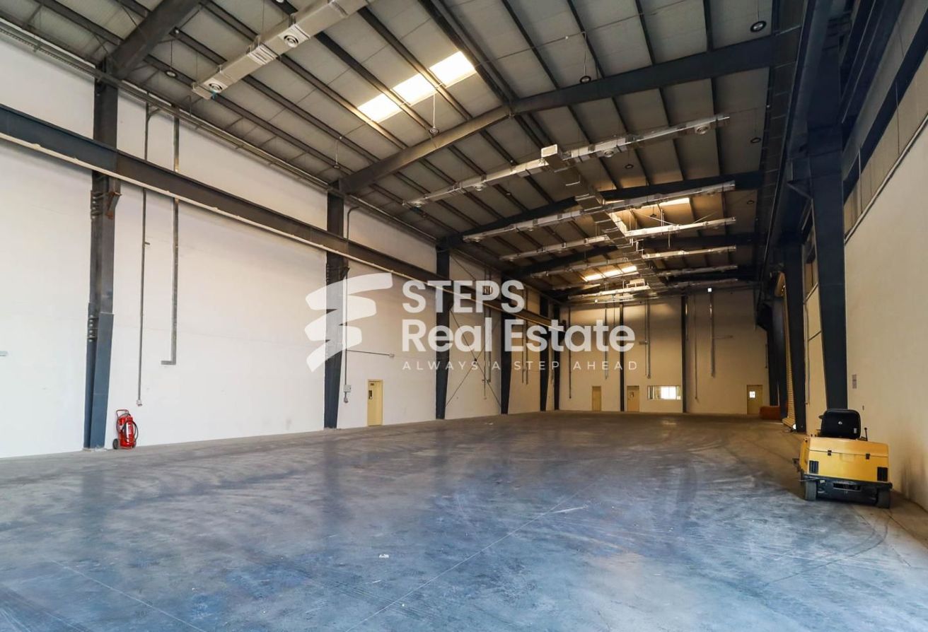 Steel Workshop with Rooms for Rent