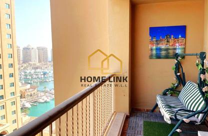 Apartment - 1 Bedroom - 2 Bathrooms for sale in East Porto Drive - Porto Arabia - The Pearl Island - Doha