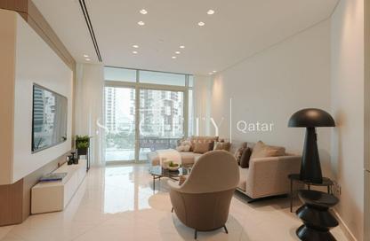 Apartment - 2 Bedrooms - 4 Bathrooms for rent in Lusail Residence - Marina District - Lusail Apartment - 2 Bedrooms - 4 Bathrooms for rent in Lusail Residence - Marina District - Lusail