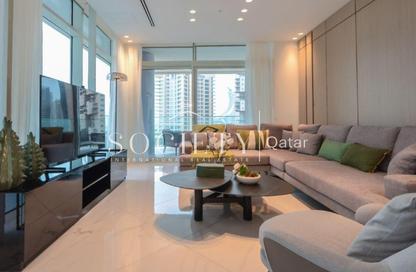 Apartment - 2 Bedrooms - 4 Bathrooms for rent in Lusail Residence - Marina District - Lusail Apartment - 2 Bedrooms - 4 Bathrooms for rent in Lusail Residence - Marina District - Lusail