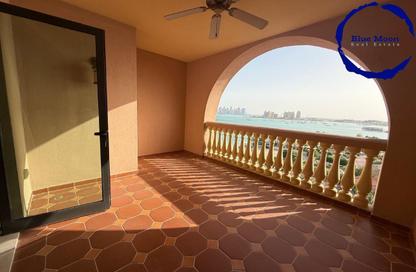 Apartment - 2 Bedrooms - 3 Bathrooms for rent in East Porto Drive - Porto Arabia - The Pearl Island - Doha