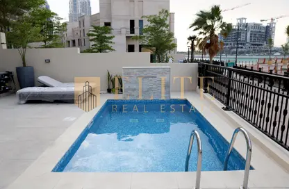 Villa - 3 Bedrooms - 4 Bathrooms for rent in Carnaval - Qanat Quartier - The Pearl Island - Doha