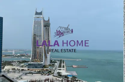 شقة - 2 غرف نوم - 3 حمامات للايجار في لوسيل ريسيدينس - منطقة المارينا - الوسيل