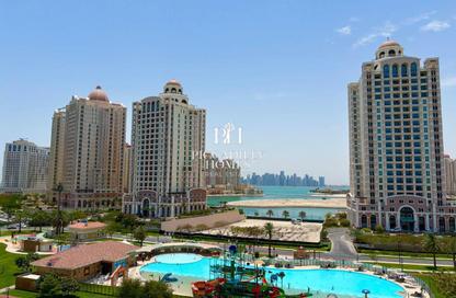 Apartment - 1 Bedroom - 2 Bathrooms for rent in Giardino Gardens - Giardino Villas - The Pearl Island - Doha Apartment - 1 Bedroom - 2 Bathrooms for rent in Giardino Gardens - Giardino Villas - The Pearl Island - Doha