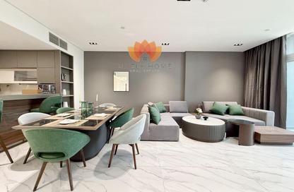 Apartment - 2 Bedrooms - 3 Bathrooms for rent in Crescent Building - Yasmeen City - Lusail