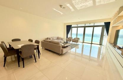 Apartment - 2 Bedrooms - 4 Bathrooms for rent in Seef Lusail Tower 1 - Seef Lusail - Lusail City - Lusail