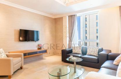 Apartment - 1 Bedroom - 2 Bathrooms for rent in Viva West - Viva Bahriyah - The Pearl Island - Doha