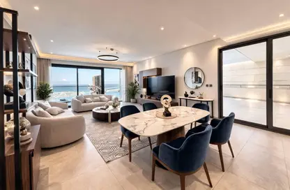 Penthouse - 2 Bedrooms - 4 Bathrooms for rent in Marina  25 - Marina District - Lusail