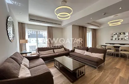 Apartment - 3 Bedrooms - 3 Bathrooms for rent in Lusail Residence - Marina District - Lusail