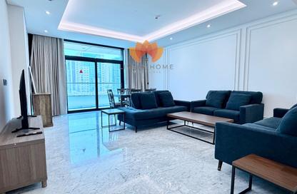 Apartment - 2 - 3 for rent in Marina Tower 21 - Marina District - Lusail
