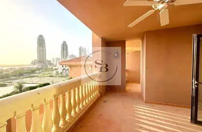 شقة - غرفة نوم - 1 حمام للايجار في طريق بورتو الشرقي - بورتو أرابيا - جزيرة اللؤلؤة - الدوحة