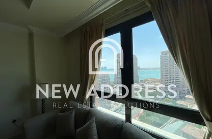 شقة - 2 غرف نوم - 2 حمامات للايجار في بورتو أرابيا - جزيرة اللؤلؤة - الدوحة