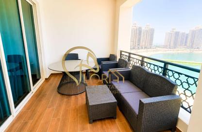 Apartment - 2 Bedrooms - 3 Bathrooms for rent in Viva Bahriyah - The Pearl Island - Doha