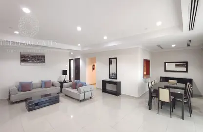 Apartment - 2 Bedrooms - 3 Bathrooms for rent in East Porto Drive - Porto Arabia - The Pearl Island - Doha