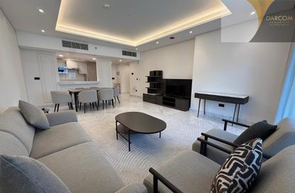 Apartment - 2 Bedrooms - 3 Bathrooms for rent in Marina Tower 02 - Marina District - Lusail Apartment - 2 Bedrooms - 3 Bathrooms for rent in Marina Tower 02 - Marina District - Lusail