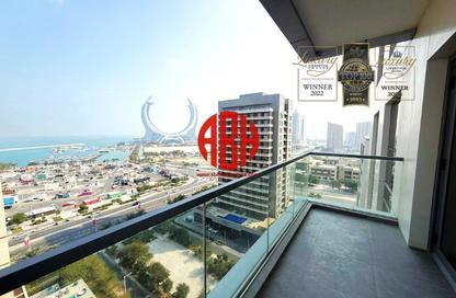 Apartment - 2 Bedrooms - 3 Bathrooms for rent in Lusail Marina Heights - Marina District - Lusail