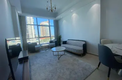 Apartment - 2 Bedrooms - 2 Bathrooms for rent in Lusail Marina Heights - Marina District - Lusail