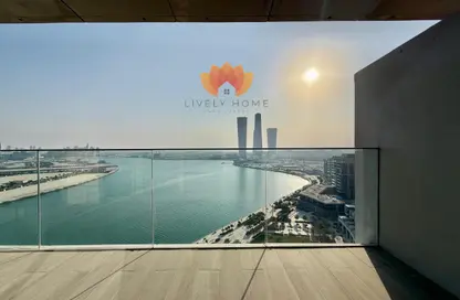 Apartment - 2 Bedrooms - 4 Bathrooms for rent in Seef Lusail Tower 1 - Seef Lusail - Lusail City - Lusail