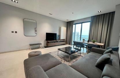 Apartment - 1 Bedroom - 2 Bathrooms for rent in Lusail Marina Heights - Marina District - Lusail